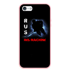Чехол для iPhone 5/5S матовый Rus red machine