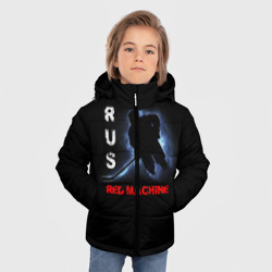 Зимняя куртка для мальчиков 3D Rus red machine - фото 2