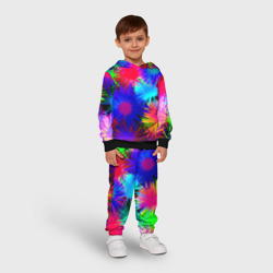 Детский костюм с толстовкой 3D Взрывы красок - фото 2