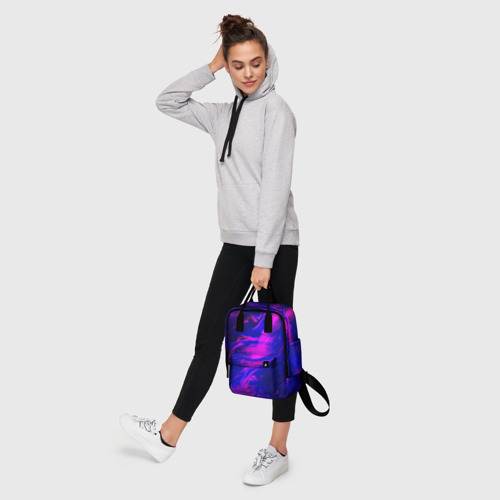 Женский рюкзак 3D Глянцевые краски - фото 4
