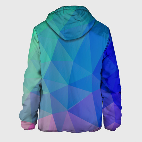 Мужская куртка 3D Геометрия, цвет 3D печать - фото 2