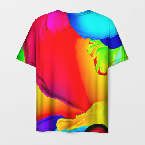 Мужская футболка 3D Краска, цвет 3D печать - фото 2