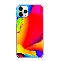 Чехол для iPhone 11 Pro матовый Краска