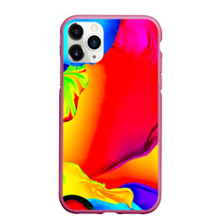 Чехол для iPhone 11 Pro Max матовый Краска