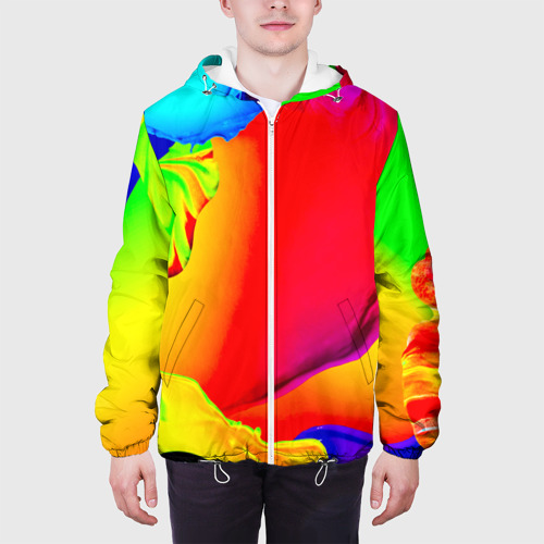 Мужская куртка 3D Краска, цвет 3D печать - фото 4
