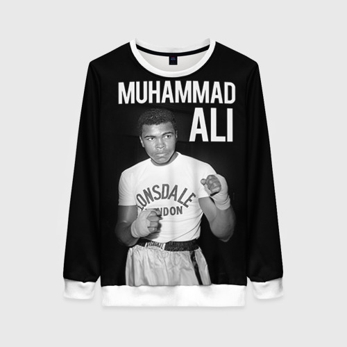 Женский свитшот 3D Muhammad Ali, цвет 3D печать