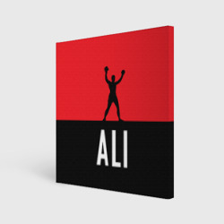 Холст квадратный Muhammad Ali 3