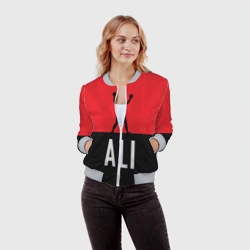 Женский бомбер 3D Muhammad Ali 3 - фото 2