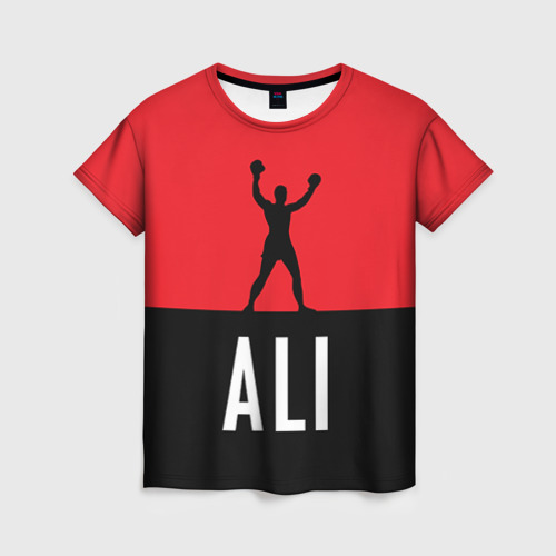 Женская футболка 3D Muhammad Ali 3, цвет 3D печать