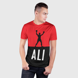 Мужская футболка 3D Slim Muhammad Ali 3 - фото 2