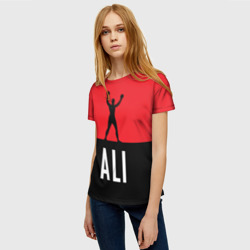 Женская футболка 3D Muhammad Ali 3 - фото 2