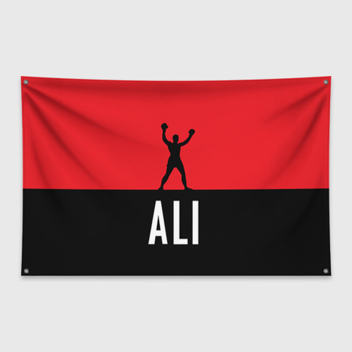 Флаг-баннер Muhammad Ali 3