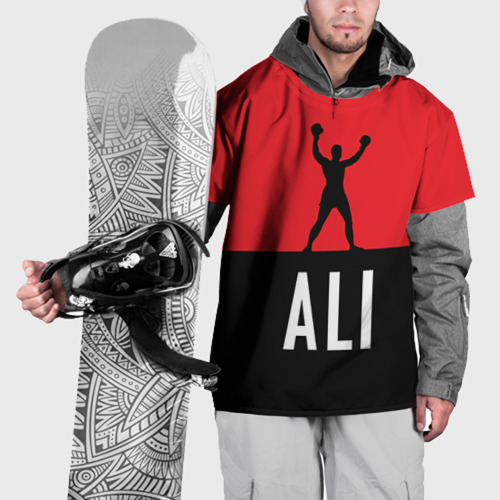 Накидка на куртку 3D Muhammad Ali 3, цвет 3D печать