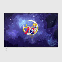 Флаг 3D Сейлор Мун а космосе