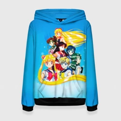 Женская толстовка 3D Sailor Moon