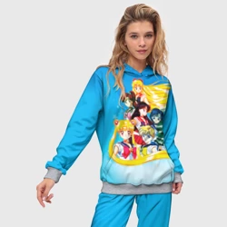Женский костюм с толстовкой 3D Sailor Moon - фото 2