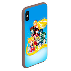 Чехол для iPhone XS Max матовый Sailor Moon - фото 2