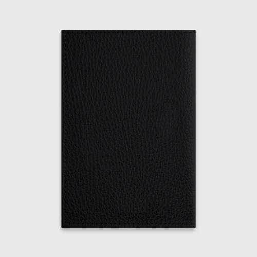 Обложка для паспорта матовая кожа Zemfira, цвет черный - фото 2