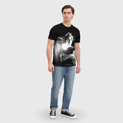 Мужская футболка 3D Земфира, цвет 3D печать - фото 5