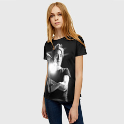Женская футболка 3D Земфира - фото 2