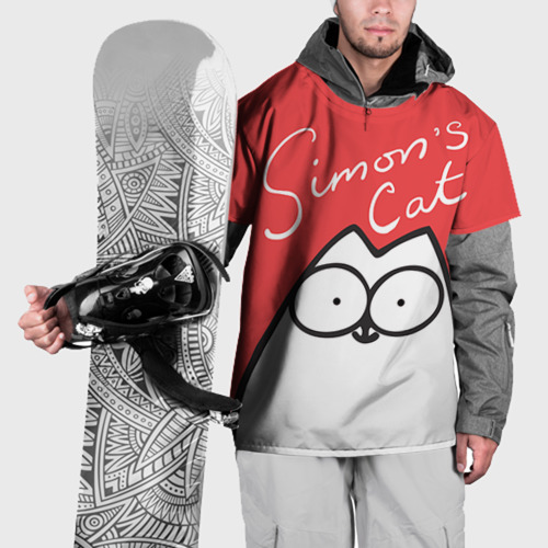 Накидка на куртку 3D Simon's cat 1 Фото 01 Накидка на куртку 3D Simon's cat 1 Фото 01