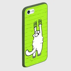 Чехол для iPhone 5/5S матовый Simon's cat 3 - фото 2