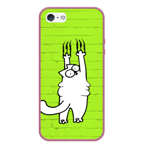 Чехол для iPhone 5/5S матовый Simon's cat 3