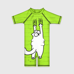 Детский купальный костюм 3D Simon's cat 3