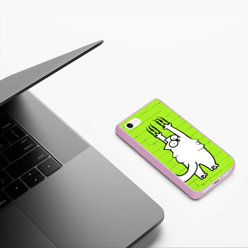 Чехол для iPhone 5/5S матовый Simon's cat 3 - фото 5