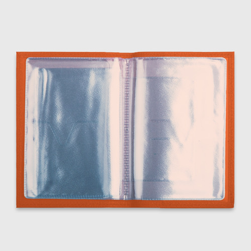 Обложка для автодокументов Джейми Варди, цвет оранжевый - фото 3
