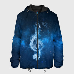 Мужская куртка 3D Космическая музыка