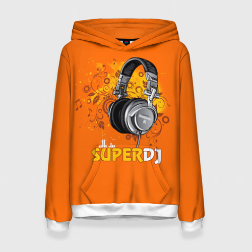 Женская толстовка 3D Super DJ