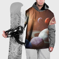 Накидка на куртку 3D Планеты солнечной системы