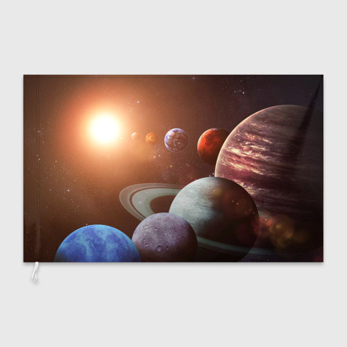 Флаг 3D Планеты солнечной системы - фото 3