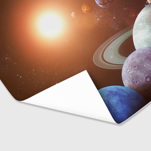 Бумага для упаковки 3D Планеты солнечной системы - фото 3