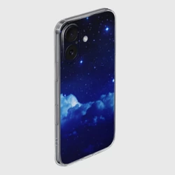 Чехол для iPhone 16 силиконовый с защитой камеры Звёздное небо - фото 2