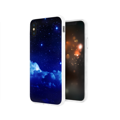 Чехол для iPhone X глянцевый Звёздное небо Фото 01 Чехол для iPhone X глянцевый Звёздное небо Фото 01