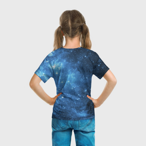 Детская футболка 3D Космос, цвет 3D печать - фото 6