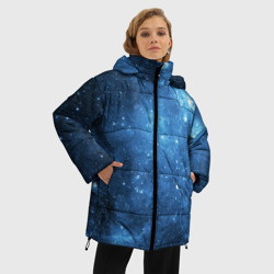 Женская зимняя куртка Oversize Космос - фото 2