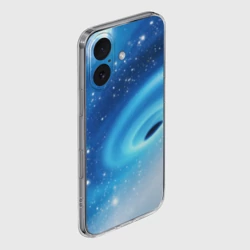 Чехол для iPhone 16 силиконовый с защитой камеры Неизведанная галактика - фото 2