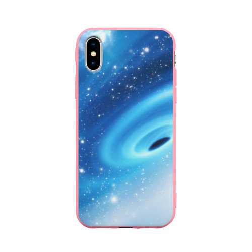Чехол для Apple iPhone X силиконовый матовый Неизведанная галактика Фото 01 Чехол для Apple iPhone X силиконовый матовый Неизведанная галактика Фото 01