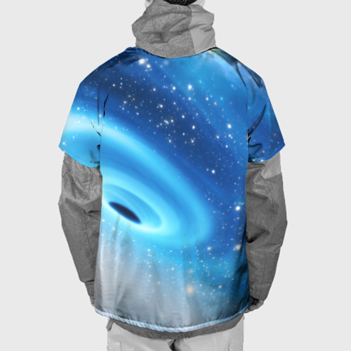 Накидка на куртку 3D Неизведанная галактика, цвет 3D печать - фото 2
