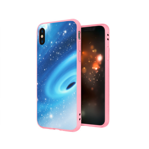 Чехол для Apple iPhone X силиконовый матовый Неизведанная галактика Фото 01 Чехол для Apple iPhone X силиконовый матовый Неизведанная галактика Фото 01