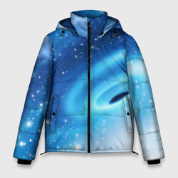 Мужская зимняя куртка 3D Неизведанная галактика