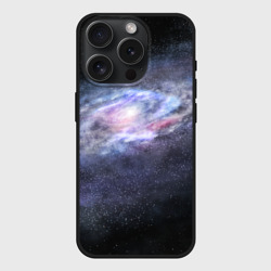 Чехол силиконовый для Apple iPhone 15 Pro матовый Млечный путь