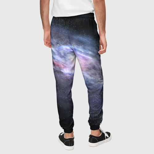 Мужские брюки 3D Млечный путь, цвет 3D печать - фото 5