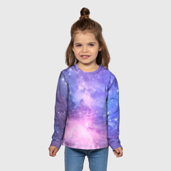 Детский лонгслив 3D Галактика - фото 2