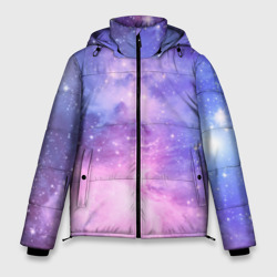 Мужская зимняя куртка 3D Галактика