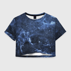 Женская футболка Crop-top 3D Безмолвный космос
