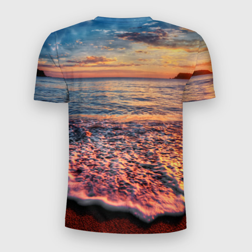 Мужская футболка 3D Slim Sunset, цвет 3D печать - фото 2